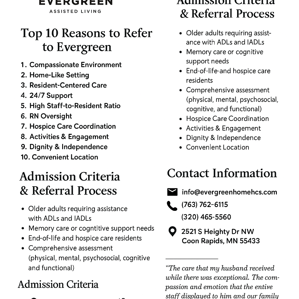 Referral Flyer Preview