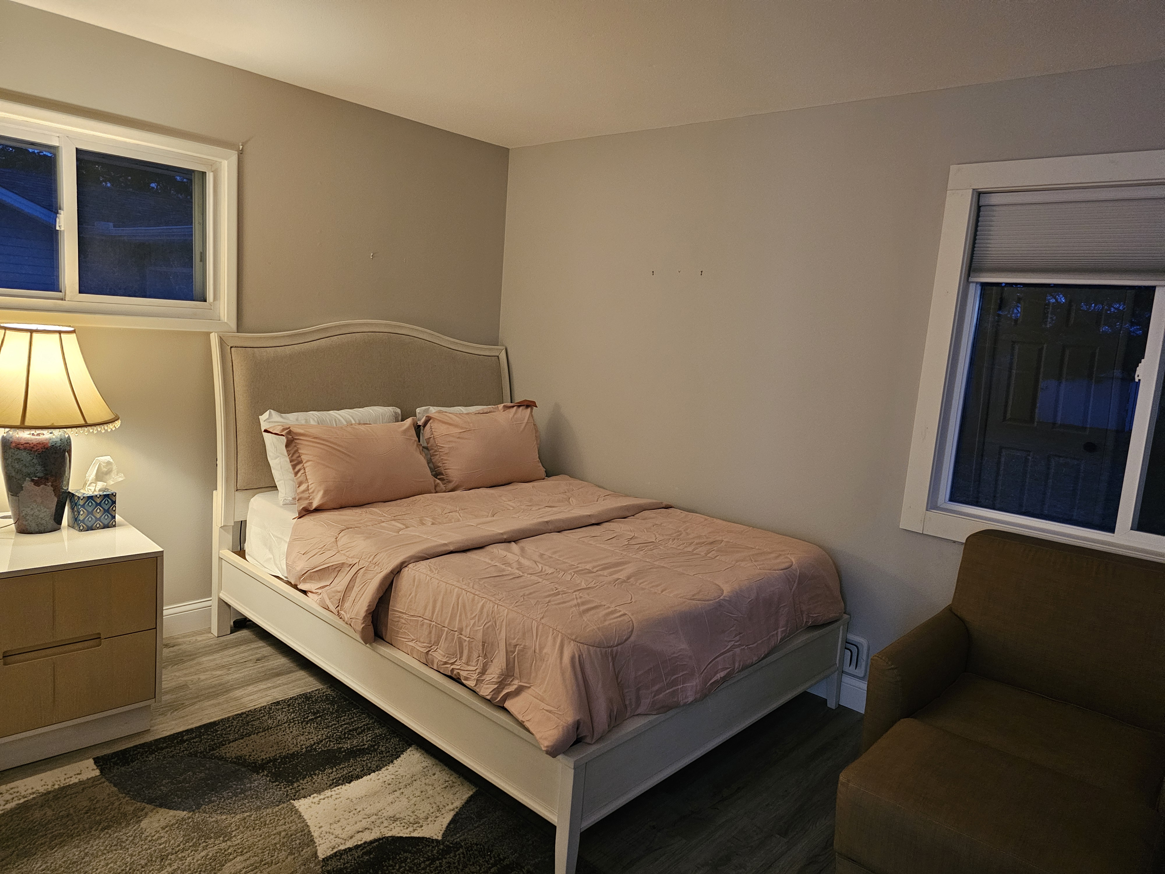 Pink Bedding Room