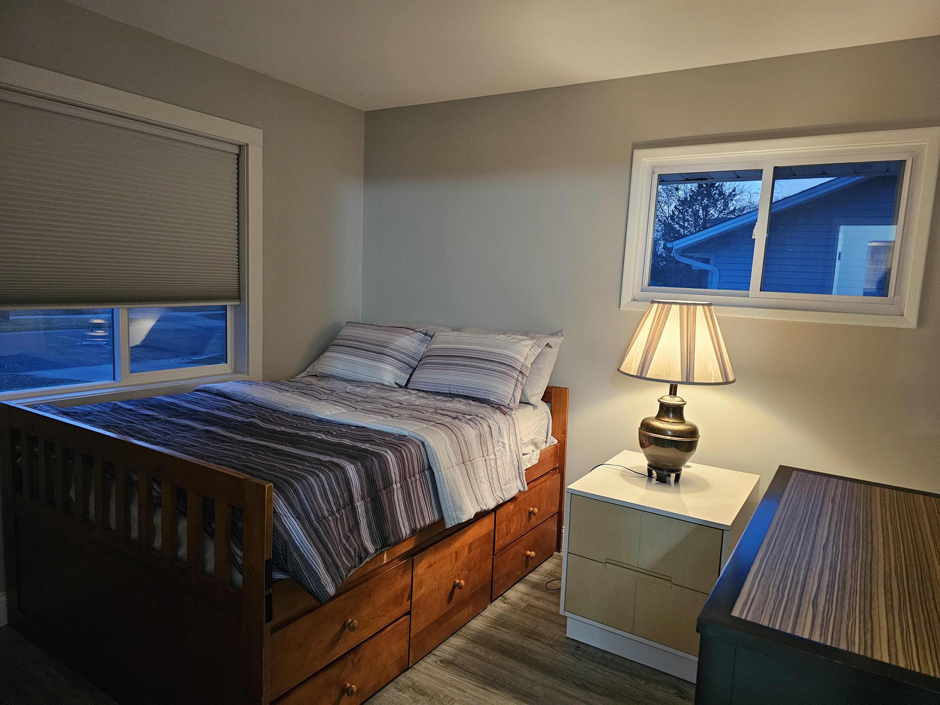 Wooden Bed Room